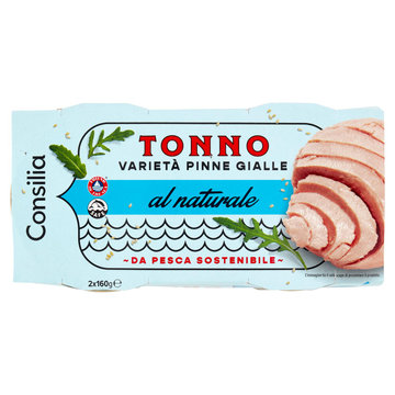 Consilia Tonno al Naturale 2x160 g