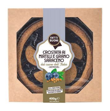 Crostata ai mirtilli e grano saraceno Fatti Buoni 400gr