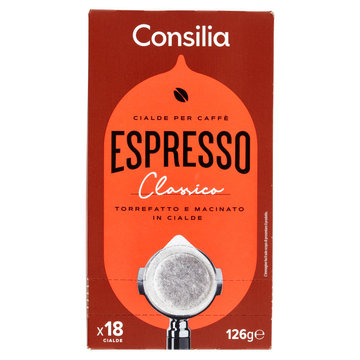 Consilia Caffe in Cialde Espresso Classico 18 pezzi