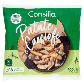 Consilia Patate e Carciofi Surgelati 400 g