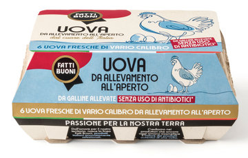 Fatti Buoni uova 6 pezzi allevate all'aperto