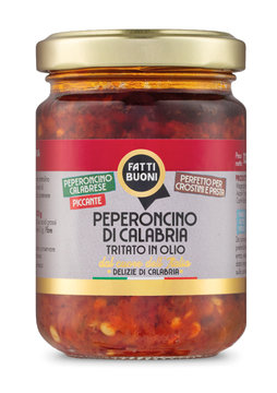 Peperoncino di Calabria tritato in olio Fatti Buoni 135gr