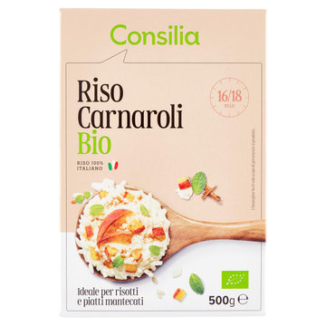 Consilia saper scegliere riso carnaroli BIO 500 gr
