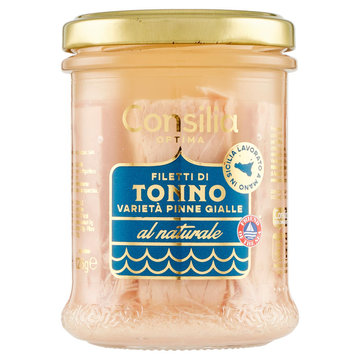 Consilia saper scegliere filetti di tonno al naturale 133 gr