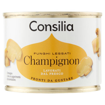 Consilia Funghi Champignon Lessati 190 g
