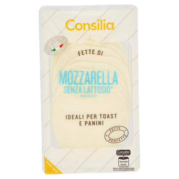 Consilia scelte su misura per te mozzarella a fette delattosata 150 gr