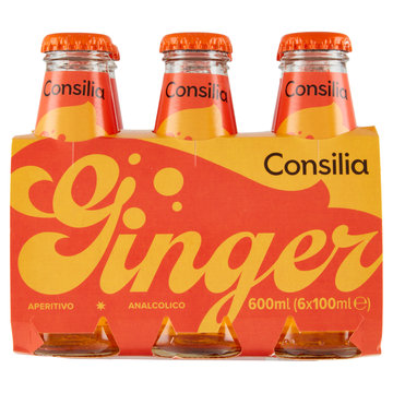 Consilia Aperitivo Analcolico Ginger 6x100 ml