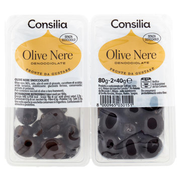 Olive nere denocciolate 40 gr
