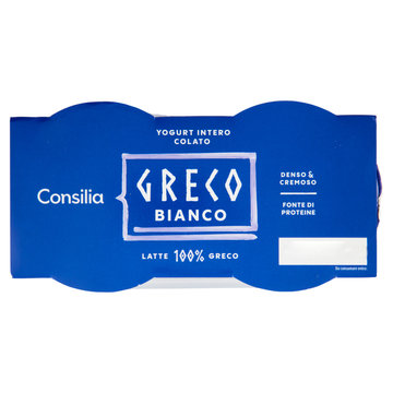 Consilia yogurt greco intero 10% 300 gr