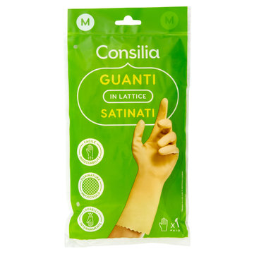 Consilia Guanti Satinati Misura Media (7-7,5)