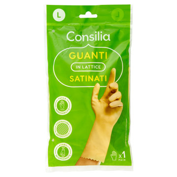 Consilia Guanti Satinati Misura Grande (8-8,5)