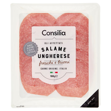 Consilia Salame Ungherese a Fette 100 g