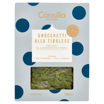 Consilia Optima Spatzle Freschi con Spinaci 350 g