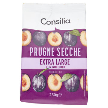 Consilia Prugne Secche Extra Large con Nocciolo 250 g