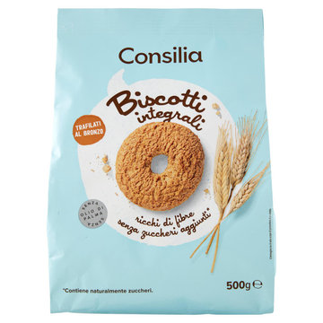 Consilia Biscotti Integrali Senza Zuccheri Aggiunti 500 g