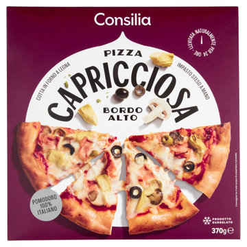 Pizza capricciosa Consilia 370 gr