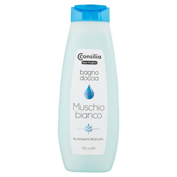 Consilia Saper Scegliere bagno doccia Muschio bianco Rilassante Profumo 750 ml