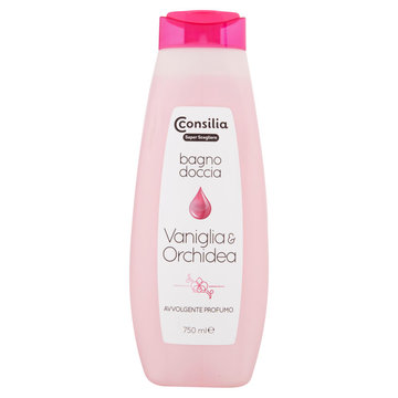 Consilia Saper Scegliere bagno doccia Vaniglia & Orchidea Avvolgente Profumo 750 ml