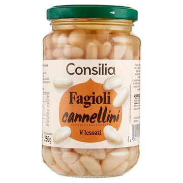 Consilia saper scegliere fagioli cannellini vaso in vetro 250 gr