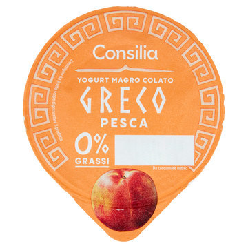 Consilia yogurt greco pesca 0% 150 gr