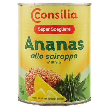 Consilia Ananas allo Sciroppo 565 g