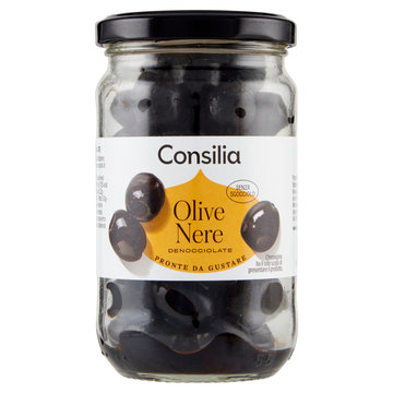 Consilia Olive Nere Denocciolate 135 g