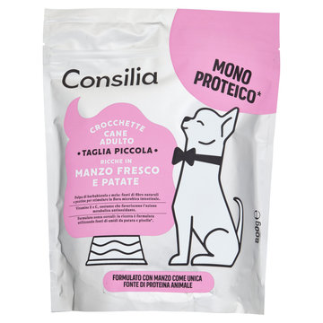 Consilia Cane Crocchette con Manzo Mono Proteico 800 g