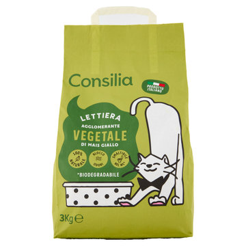 Lettiera Vegetale Mais Consilia 3Kg